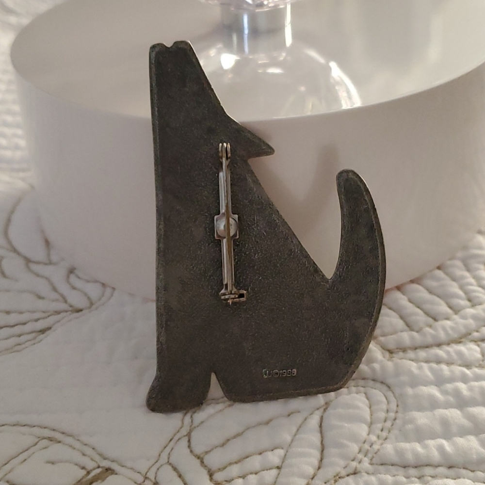 Vintage Jonette Jewelry Co JJ 1988 Brooch - Picture 2 of 4